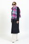 70X190 cm Plaid Wool Shoulder Shawl - Durable Acrylic - 3