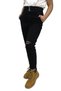 Girl's High Waist String Ripped Lycra Jean Fabric Narrow Leg Jeans - 3