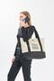 Muutos Medical Uniform - Nurse Jersey - Doctor's Apron - Beige&black Color Large Size Care Bag