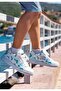 Unisex Kids Vegan Leather White Sneakers - Everything Is Gonna Be Purrfect Design - 7