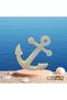 Anchor logo keychain