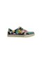 Women's Vegan Leather Multicolored Sneakers - Warner Bros Catch Me If You Can Tweety Design - 8