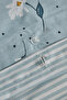 Daisy 100% Cotton Single Duvet Cover Set Mint Blue (PP) - 4