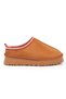 Sabo Thick Sole Suede Tasman Slippers with Fur Inside - 3