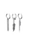 Unisex 3-Piece 316l Surgical Steel Dangle Chain and Feather Figured Non-Perforated Fake Hoop Earrings