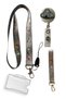 Gray Koala Set of 4 Neck Rope Keychain Yoyo Collar Card Holder