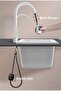 Kitchen Sink Faucet Smart Dual Flow Water Purifier Outlet Matte White Touch Spiral 7 Years Warranty - 6
