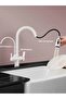 Kitchen Sink Faucet Smart Dual Flow Water Purifier Outlet Matte White Touch Spiral 7 Years Warranty - 5