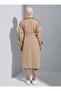 Vest with Detachable Sleeves Trench Coat - Beige - Benin - 4