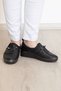 Orthopedic Daily Soft Women's Skin Perforated Lace-Up Ballet Flats - 5