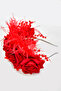 Glass Beaded Rose Feather Princess Bridal Henna Crown - 4