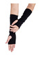 Unisex Fashion Fashion Black Only Black Gloves Sleeve - 2