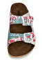 Women's Vegan Leather White Slippers - Remember Who You Are Design - 8