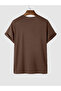 heart printed brown Oversize T-shirt - 3