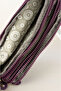 Crinkle/Clinker Waterproof 4 Zippers Thick Shoulder Strap Mobile Phone Carrying Hand Bag Wallet 1215 - 5