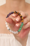 Cancer Zodiac Natural Stone Bracelet