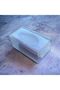Transparent Napkin Organizer, Napkin Holder, Organizer Box Unbreakable 22 X 12 Orange Plastic Tr - 3