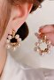 Women's Vip Series Artificial Pearl Special Design Brand Earring Set - 2