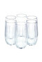 Pasabahce Linka 18 Piece Water Soft Drink Coffee Side Cup Set-420302-420405-420415 - 8