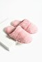 Women's House Slippers Plush Winter Guest Soft Lightweight Silent Sole Dried Rose - 4