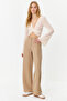 Mink Wide Leg Wide Leg Woven Fabric Pants Twoaw21Pl0332 - 2