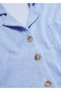 Women's Sky blue Polo Neck T-shirt - 11