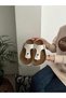 Unisex Orthopedic Cork Sole Comfort Model Flip Flops Daily Comfortable Outdoor Indoor Slippers - 5
