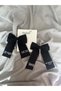 Name Embroidered Mother's Day Special Black Bow Mother Girl Buckle Set with Mom and Mommy Girl