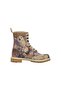 Women's Vegan Leather Multicolor Long Boots - Warner Bros Harry And Hedwig Harry Potter Design - 6