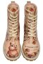Women's Vegan Leather Beige Long Boots - It Wasn't Me Design - 7