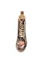 Women's Vegan Leather Multicolor Long Boots - Warner Bros Harry And Hedwig Harry Potter Design - 8