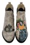 A Flower From The Past / Design Printed Vegan / Eve Boots Women's Boots - 5