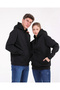 Siyah Oversize Sweatshirt - 5
