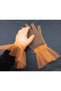 Cisilong Ruffle Tulle Bridal Gloves