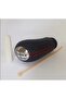 Renault Clio 4 After 2012 Gear Shift Knob (BLACK LEATHER RED STITCH)