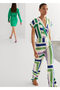 Green Women's Under-Upper Set37042884 - 11