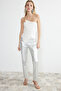 Bridal White Body-Hugging Woven Bustier TPRSS24BZ00008 - 4