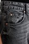 Grey More Sustainable Faded Effect Vintage High Waist Wide Leg Jeans TWOSS24JE00018 - 9