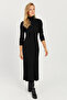 Women's Black Camisole Midi Dress EY2704 - 4