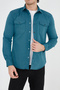 Men's Washed Denim Shirt - 3