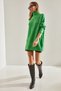 Women's Green Braided Knitwear Sweater 20011147 - 7