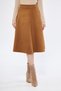 Midi Size Suede Kiloş Skirt - 3