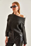 Women's Smoked Degaje Collar Sweater 40981004 - 3