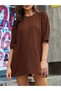 Unisex Large Size Solid Color Unprinted Oversize T-shirt - 3