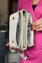Large Size Daily 5 Compartments 2 Straps Women's Shoulder Bag Large Oversized Shoulder Bag 2117-4005 - 4