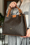 Large Size Knitted Embroidered Handmade Casual Women's Shoulder Bag - 6