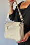 Large Size Daily 5 Compartments 2 Straps Women's Shoulder Bag Large Oversized Shoulder Bag 2117-4005 - 3