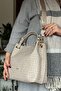 Large Size Knitted Embroidered Handmade Casual Women's Shoulder Bag - 4