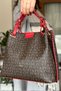 Large Size Knitted Embroidered Handmade Casual Women's Shoulder Bag - 3