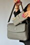 Large Size Daily 5 Compartments 2 Straps Women's Shoulder Bag Large Oversized Shoulder Bag 2117-4005 - 6